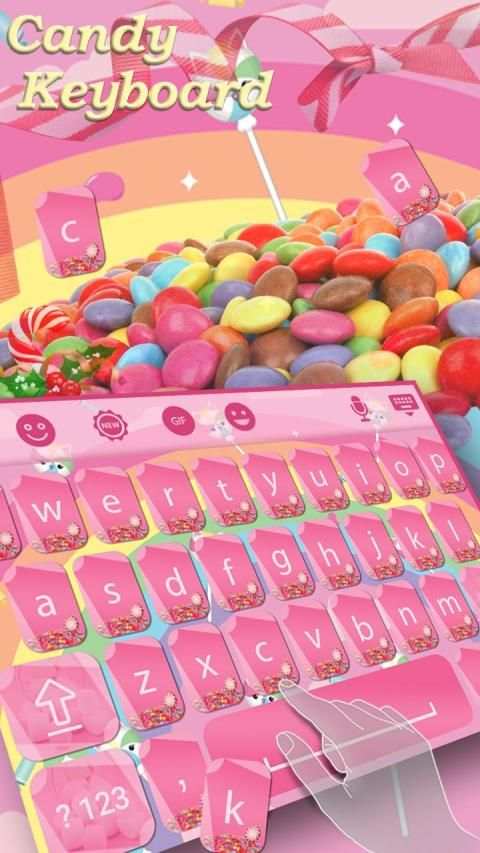 Candy Keyboard Theme screenshot 3
