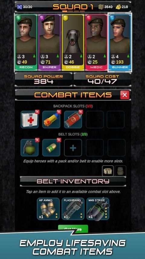 VDV MATCH 3 RPG: ZOMBIES! screenshot 21