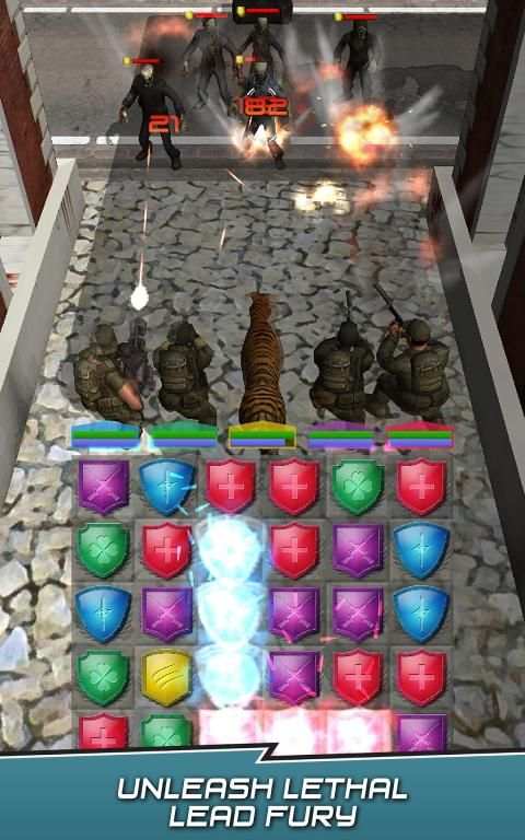 VDV MATCH 3 RPG: ZOMBIES! screenshot 13