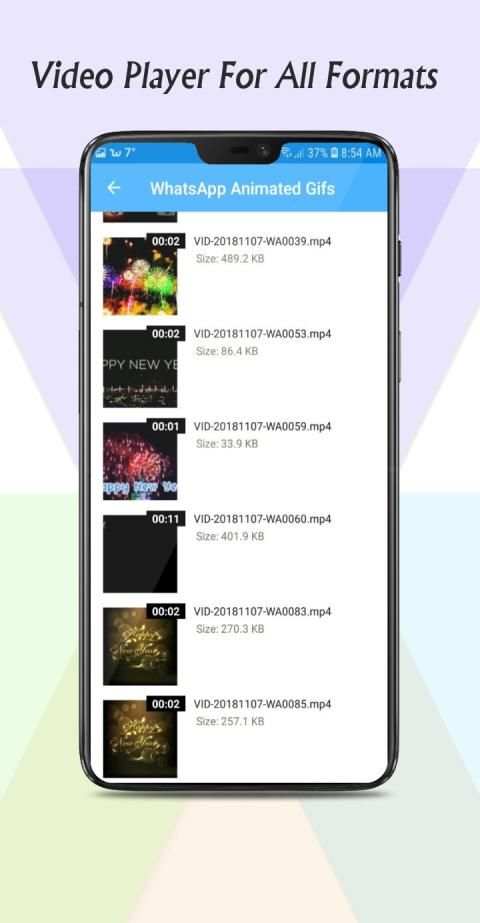 Video player All Formet स्क्रीनशॉट 2