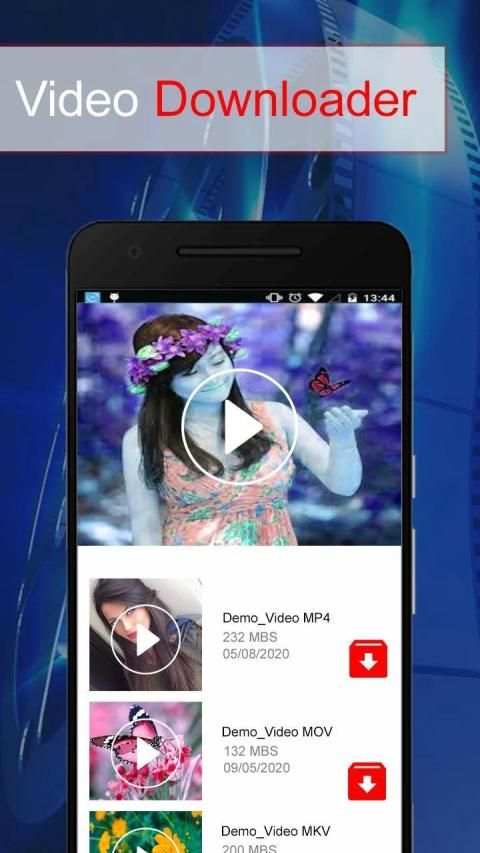 Offline Videos - Free Video Downloader स्क्रीनशॉट 2