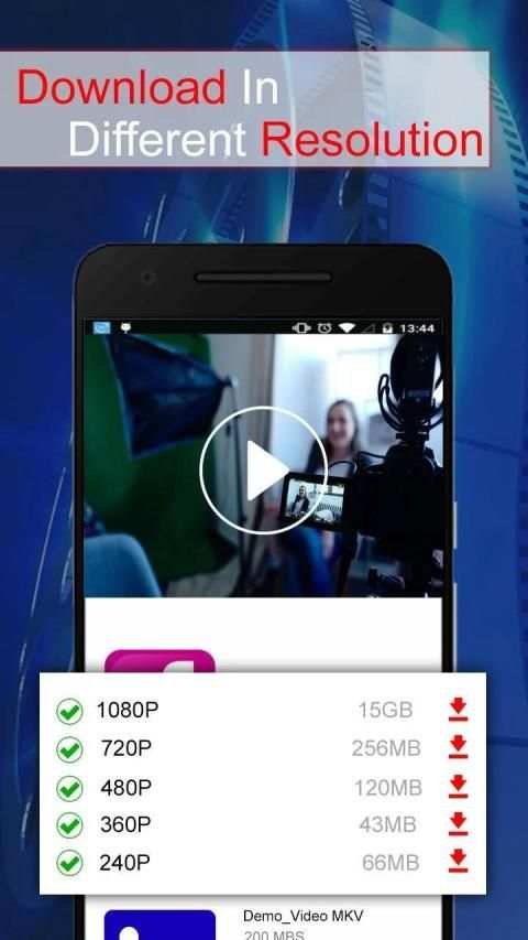 Offline Videos - Free Video Downloader स्क्रीनशॉट 4