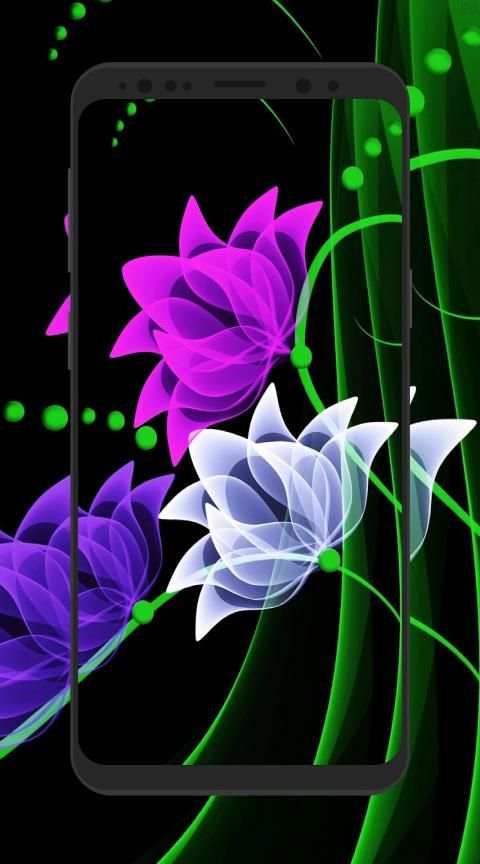 HD 3D Flower Wallpapers 4K background स्क्रीनशॉट 12