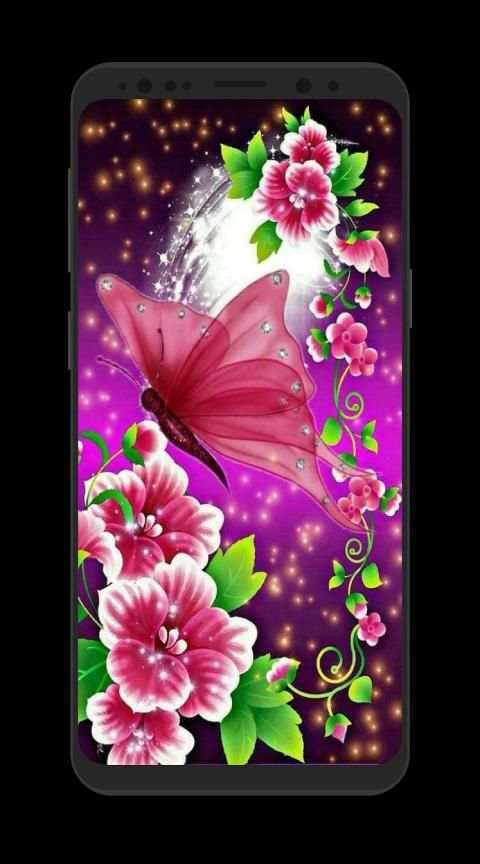 HD 3D Flower Wallpapers 4K background स्क्रीनशॉट 4