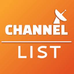 Channel List for DishTV