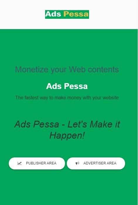 Ads Pessa скриншот 3