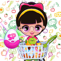 Dolls Cute Supermarket Games icon