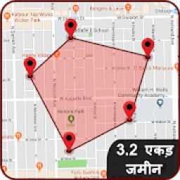 ikon Mobile se jamin nape | Gps Area Measurement on Map
