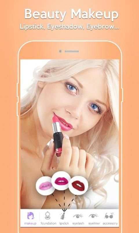 Makeup Camera Plus स्क्रीनशॉट 1