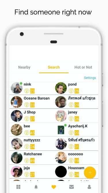 K Talk Bee Chat Scan Chat Radar Be Talk Messenger screenshot 4