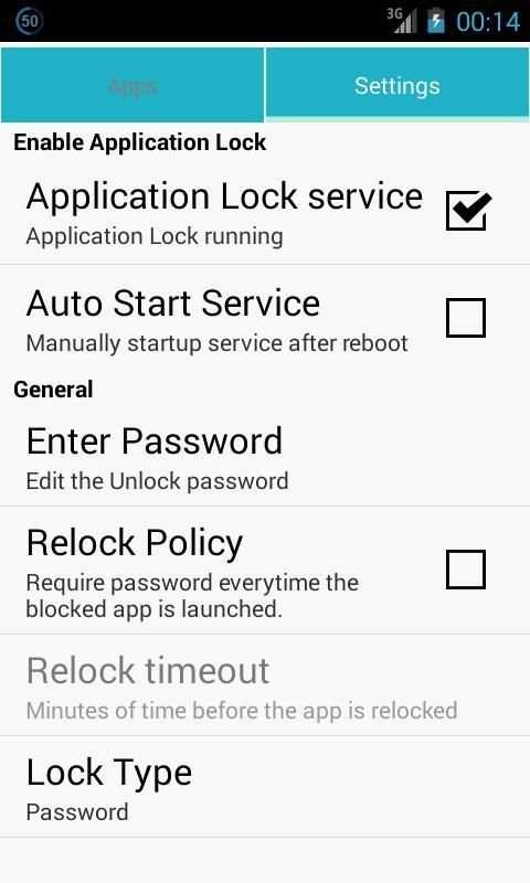 Application Lock स्क्रीनशॉट 5