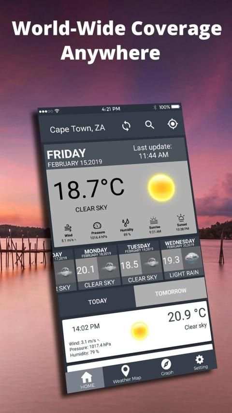 Global Weather Channel 2019 Weather Channel App screenshot 2