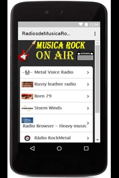Radios de Musica Rock स्क्रीनशॉट 3