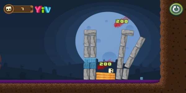 Angry Zombie - Halloween Game Zombie स्क्रीनशॉट 3