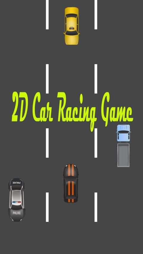 2D Car Racing Game screenshot 2