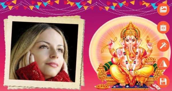 Ganesh Photo Frame स्क्रीनशॉट 3