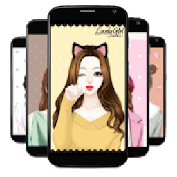 Lovely Girl Cute Wallpapers आइकन
