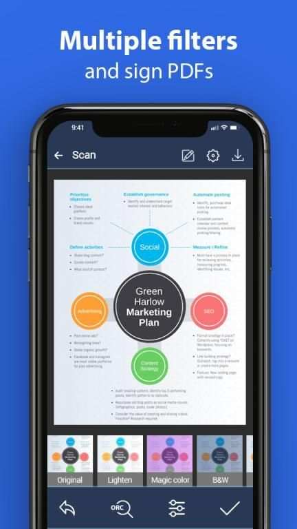 Document scanner - Cam scanner, Scan to PDF screenshot 4