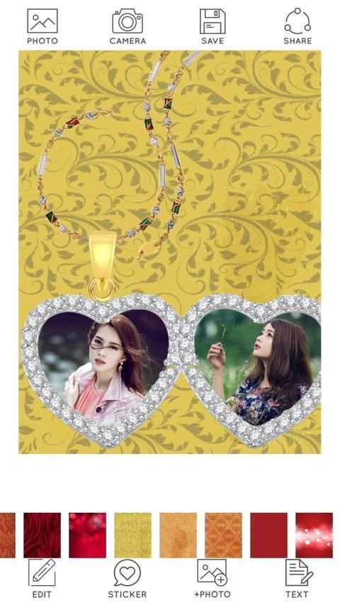 Locket Photo Frames screenshot 5