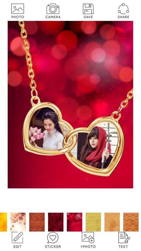 Locket Photo Frames स्क्रीनशॉट 6
