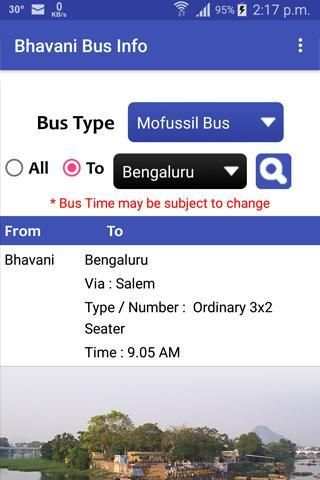 Bhavani Bus Info screenshot 7