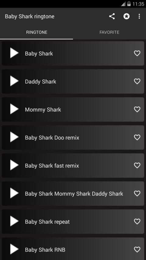 baby shark ringtone free स्क्रीनशॉट 3