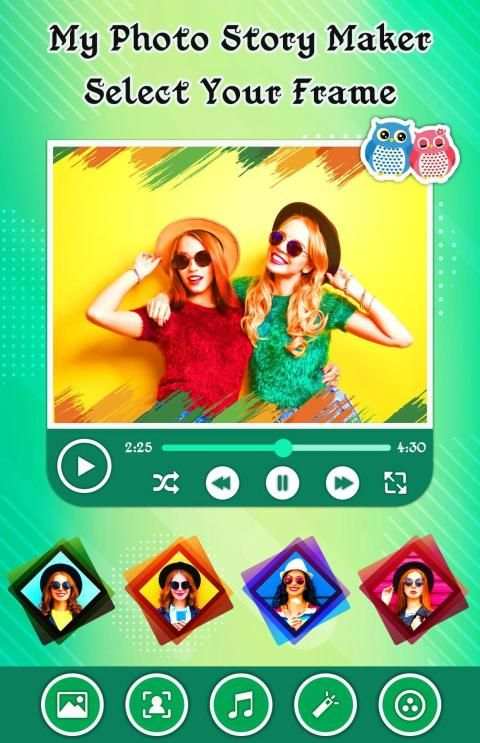 My Photo Story Maker With Audio And Mp3 Songs screenshot 2