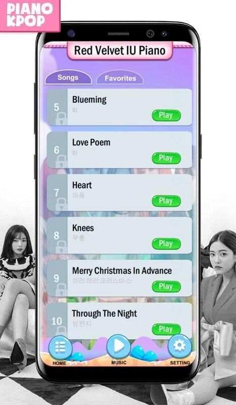 Red Velvet IU KPOP Piano Song screenshot 2