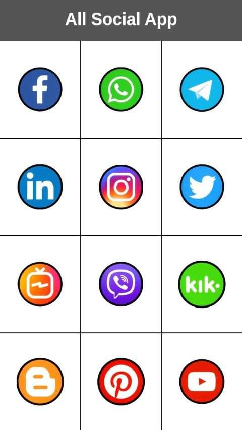 All Social Media : All Social Networks in one 2019 screenshot 4