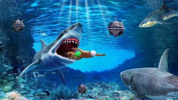 Shark Hunt Revolution – Run to Survival screenshot 3