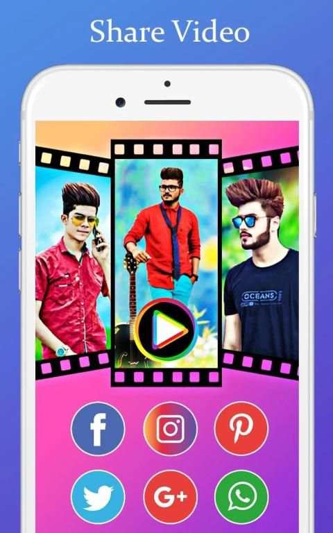 Photo To Video Maker - Music Photo Editor screenshot 1