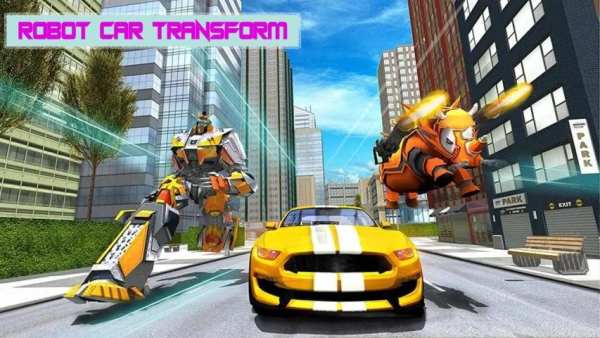 Robot Car Transform Fight Game 3D स्क्रीनशॉट 1