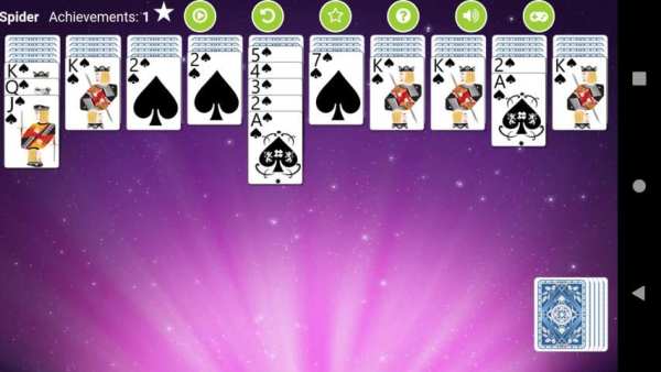 Spider Solitaire Free screenshot 1