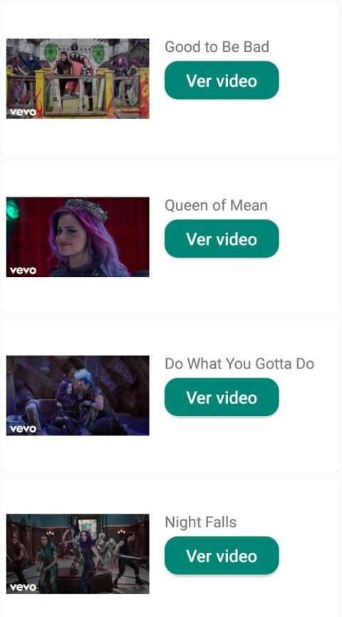 canciones de descendientes 3 screenshot 3