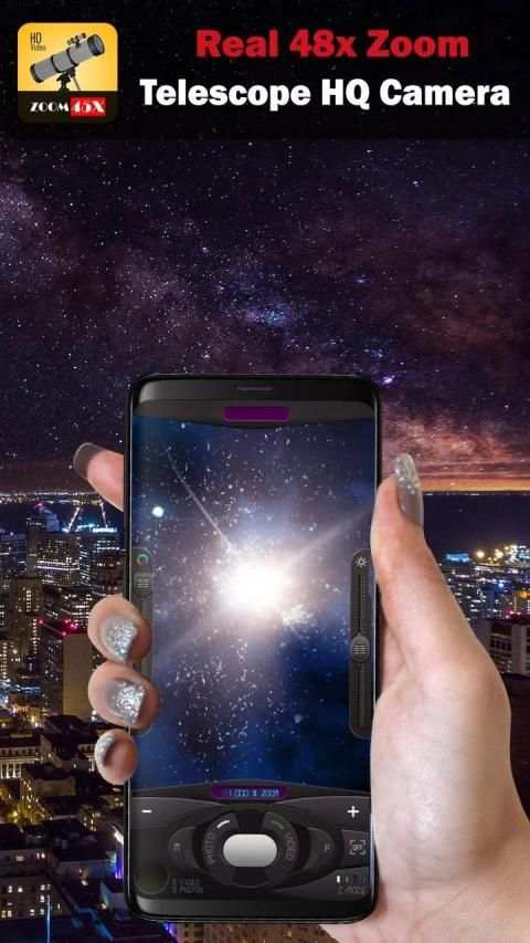 Real 48x Zoom Telescope HQ Camera Photo & Video screenshot 3