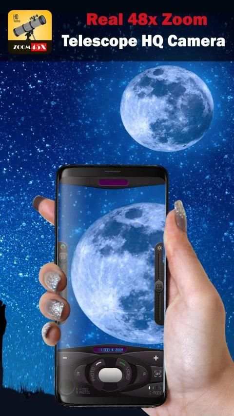 Real 48x Zoom Telescope HQ Camera Photo & Video screenshot 5