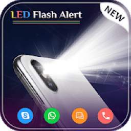 LED Flash Alert : Super Bright Flashlight