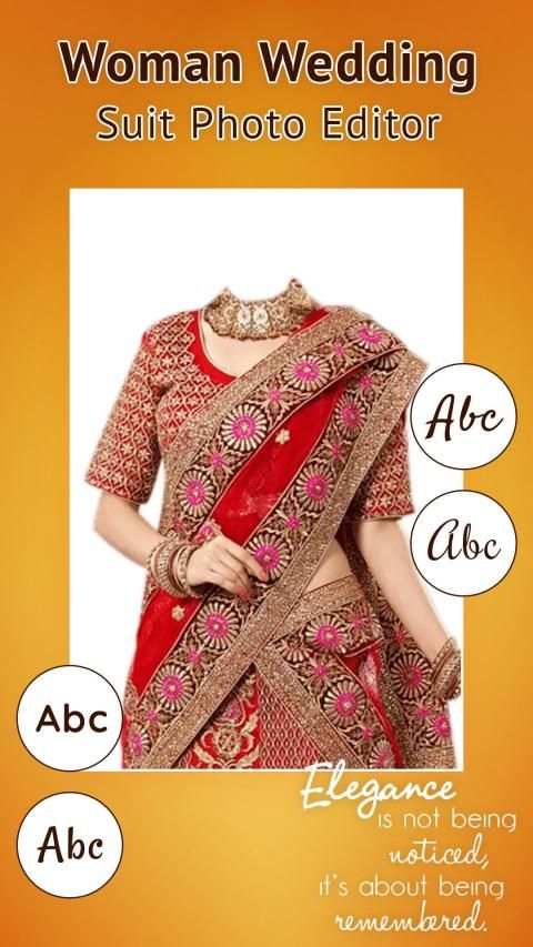 Women Wedding Dress Photo Suit Editor screenshot 3