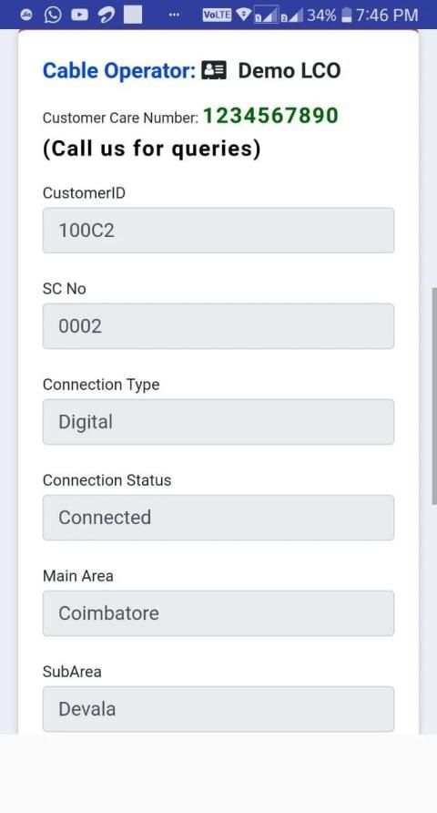 CABLE PAY screenshot 1