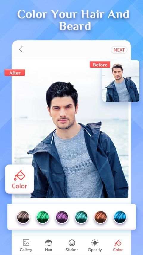 Men Photos And Blend & Pip Filter Editor screenshot 2