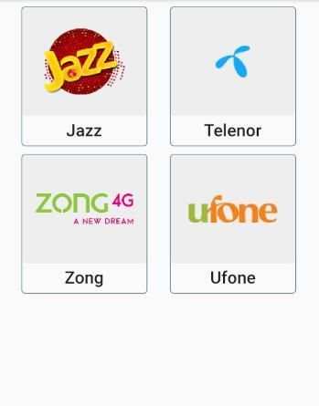 Mobile Packages - 3G 4G SMS Call - Jazz Zong Ufone स्क्रीनशॉट 3