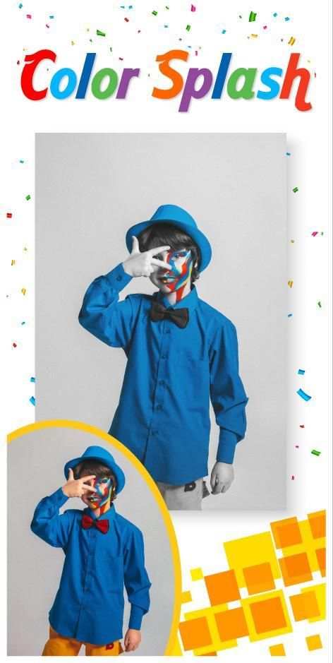 Color Splash Effect Photo Editor Color Changer स्क्रीनशॉट 2