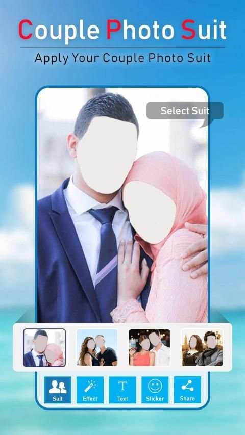 Couple Photo Suit Editor स्क्रीनशॉट 43