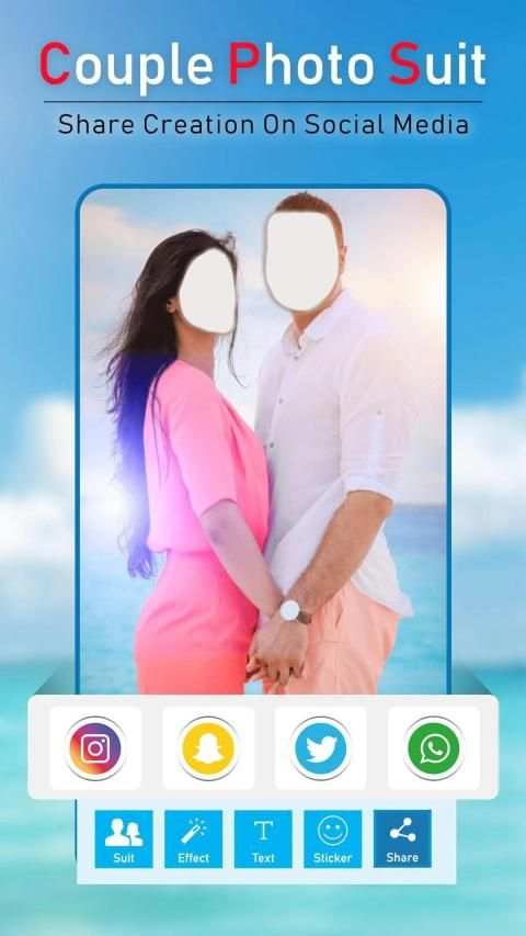 Couple Photo Suit Editor स्क्रीनशॉट 17