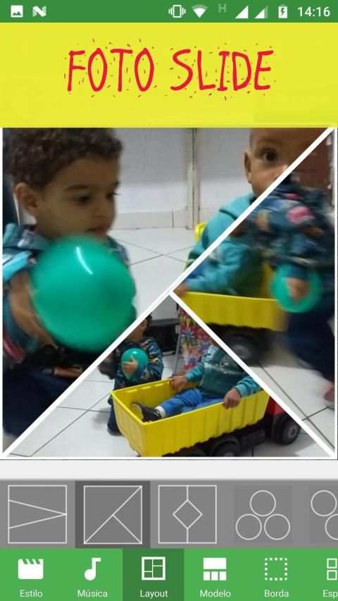 Vídeo Editor Foto Slide Com Música Lindos Slides 3 تصوير الشاشة