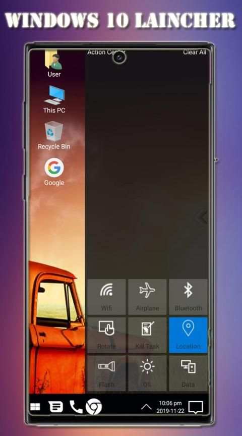 Launcher For Window 10 -Windows OS स्क्रीनशॉट 2