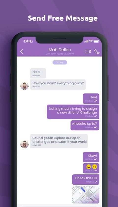 Free Vi-ber Call video and Messenges Chat Tips screenshot 2