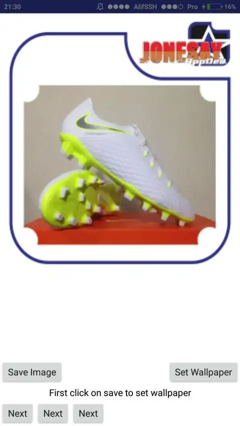 wallpaper sepatu bola nike