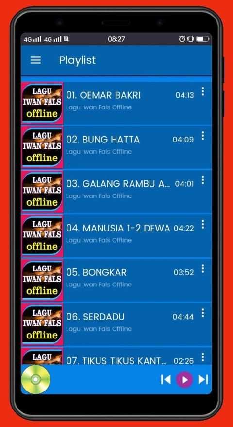 Lagu Iwan Fals Offline screenshot 3