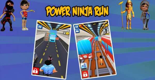 Power Ninja Run: Superboy and Friends screenshot 1